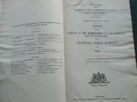 cover of Report on the Working of the Dispensaries, Jail Hospitals, on Vaccination, and on the Registration of Vital Statistics in the Central India Agency for 1903