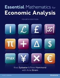 Essential Mathematics for Economic Analysis