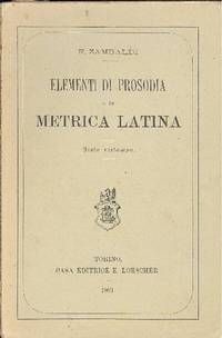 Elementi di prosodia e di metrica latina