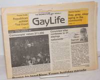 Chicago GayLife: the international gay newsleader; vol. 8, #24, Thursday, November 25, 1982 by Williams, Albert M., editor, Dom Orejudos [aka Etienne] Chris Heim, Bob Damron et al - 1982