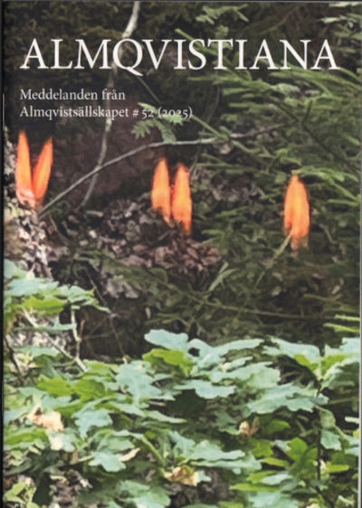 ALMQVISTIANA. Meddelanden från Almqvistsällskapet…