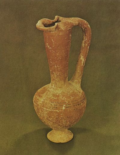 Ancient Pottery of the Holy Land From Its Beginnings in the Neolithic Period to the End of the Iron Age