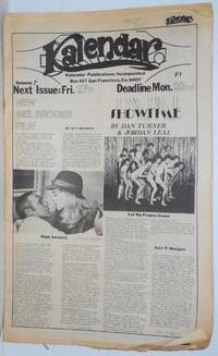 cover of Kalendar vol. 7, issue F1, January 13, 1978