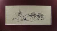 Signed print Inspired by Lawrence of Arabia and his servants Daud and Farraj