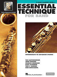 Essential Elements for Band - Book 3 Bass Clarinet: Intermediate to Advanced Studies