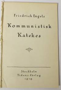 Kommunistisk katekes. Efter författarens…