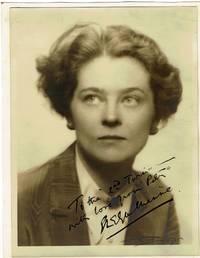 image of Eva Le Gallienne Signed and Inscribed Photograph.