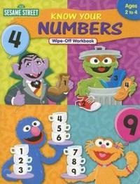 Sesame Street Know Your Numbers Wipe-off Workbook : Ages 2 To 4 by Learning Horizons - Paperback - 2005 - from ThriftBooks (SKU: G1586109111I4N00)