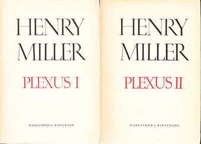 Plexus. I-II. Till svenska av Aida Törnell. [Utg.…