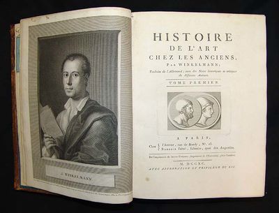 Histoire de L'Art chez les Anciens. Traduite de l'Allemand; avec des Notes historiques et critiques de différens Auteurs. 2 vols. (in 3 Parts). Paris, 1790-1803. (photo 3)
