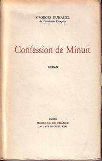 Confession De Minuit - Roman by Georges Duhamel - Paperback - 1920 - from Monroe Bridge Books, SNEAB Member (SKU: 003741)