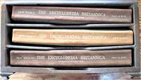 image of The Encyclopaedia Britannica: The Thirteenth Edition. Three Supplementary Volumes in the Custom Wooden Case