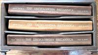 The Encyclopaedia Britannica: The Thirteenth Edition. Three Supplementary Volumes In The Custom Wooden Case - 