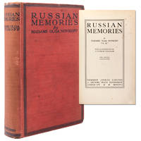 RUSSIAN MEMORIES by Madame Olga Novikoff/ O. K. With an Introduction by Stephen Graham. And...