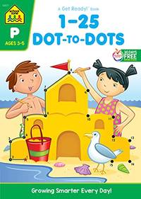 1-25 Dot-To-Dot: Preschool (A Get Ready Book Ages 3-5)