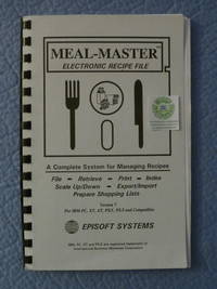 cover of Meal-Master Electronic Recipe File Version 7 User Manual