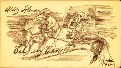 Til en Ven!. Tegninger udført i Paris 1966 (Copy)