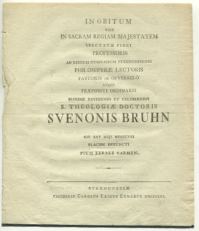 In obitum viri [...] s. theologiæ doctoris…