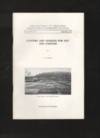 Clovers and Grasses For Hay and Pasture de Mooers, C. A - 1941