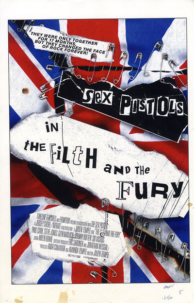 FILTH AND THE FURY, THE (2000) Set of 15 color proofs