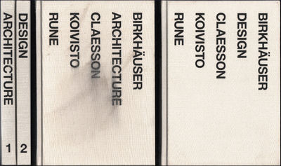 CLAESSON KOIVISTO RUNE 1-2. ARCHITECTURE - DESIGN.