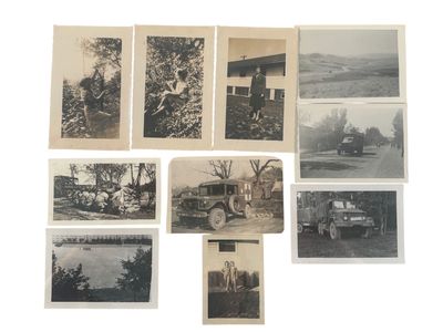 W.W.II Women's Army Corps Ambulance Driver and Training Photo Archive, 1940s