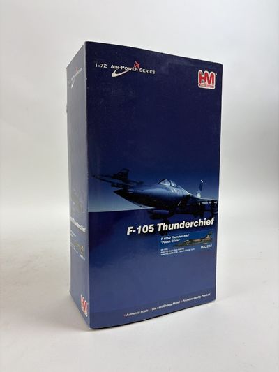 HOBBY MASTER 1:72 AIR POWER SERIES F105 THUNDERCHIEF WITH ORIGINAL BOX (HA2510)