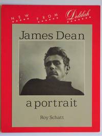 cover of Publisher's Counter Display Poster for "James Dean a Portrait ; New from Delilah