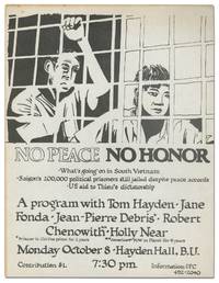 [Flyer]: No Peace No Honor