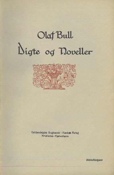 Digte og noveller.