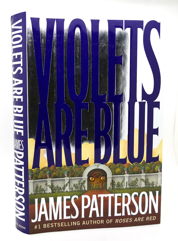 BIBLIO VIOLETS ARE BLUE Detective Alex Cross Series by James