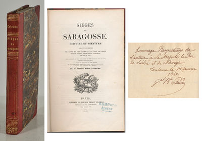 Siéges de Saragosse. Histoire et peinture des…
