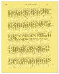 The Want Ad Story [drop title]