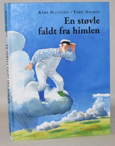 En støvle faldt fra himlen.