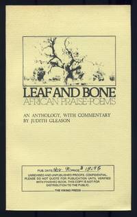 Leaf and Bone: African Praise Poems