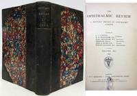 THE OPHTHALMIC REVIEW ( VOL. XV, 1896) A Monthly Record of Ophthalmic Science by J. B. and N. M. Macklehose Et Al Lawford
- First Edition Thus
- 1896
- from Nick Bikoff, Bookseller (SKU: 6712)