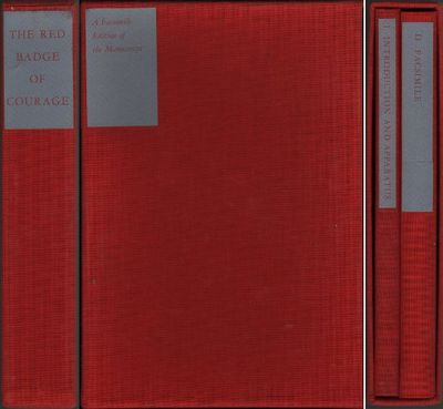 THE RED BADGE OF COURAGE I-II. A Facsimile…