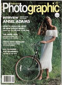cover of PETERSEN'S PHOTOGRAPHIC 1980. ANSEL ADAMS INTERVIEW, BRITAIN HILL