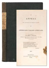 An Appeal in Favor of that Class of Americans Called Africans