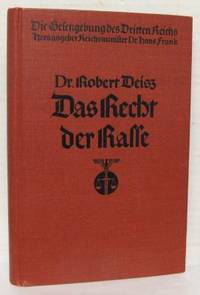 Das Recht der Rasse. Kommentar zur…
