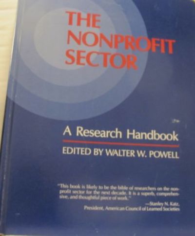 The Nonprofit Sector. A Research Handbook.