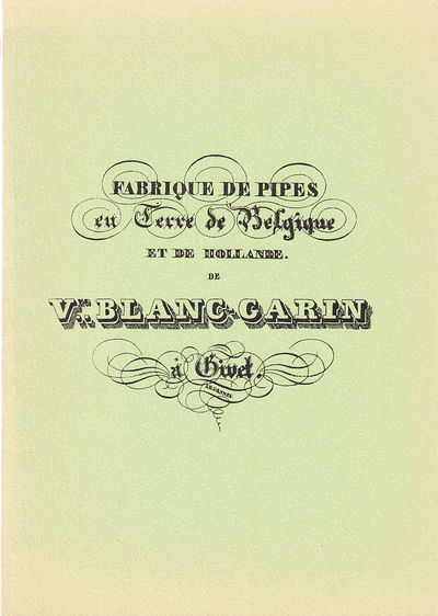 Fabrique de pipes en terre de Belgique et de…