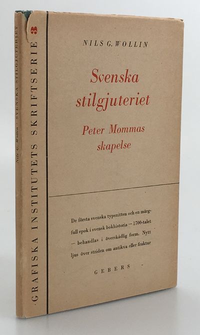 Svenska stilgjuteriet. Peter Mommas skapelse.…