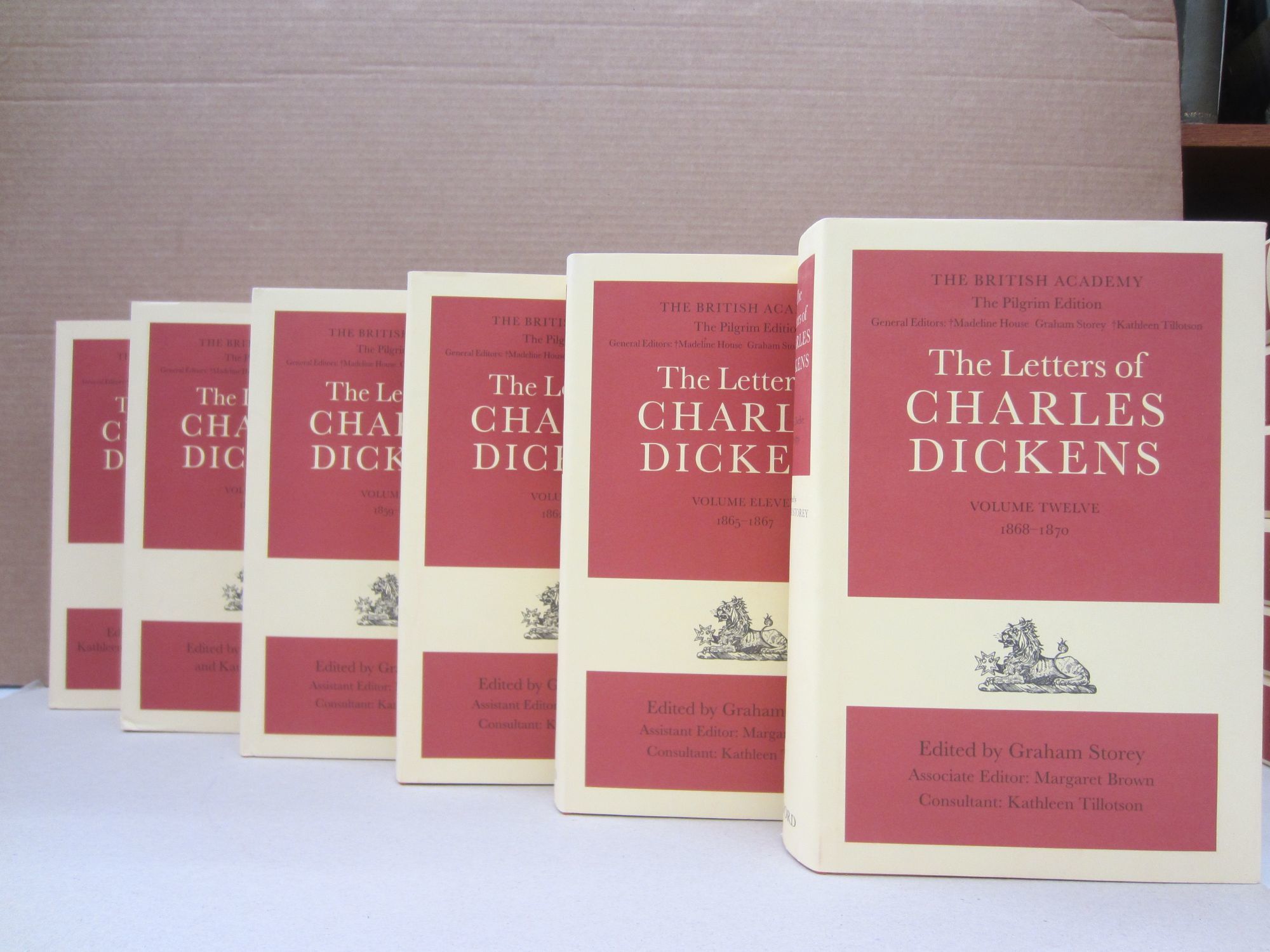 The Letters of Charles Dickens [12 Volume Set] by Charles Dickens