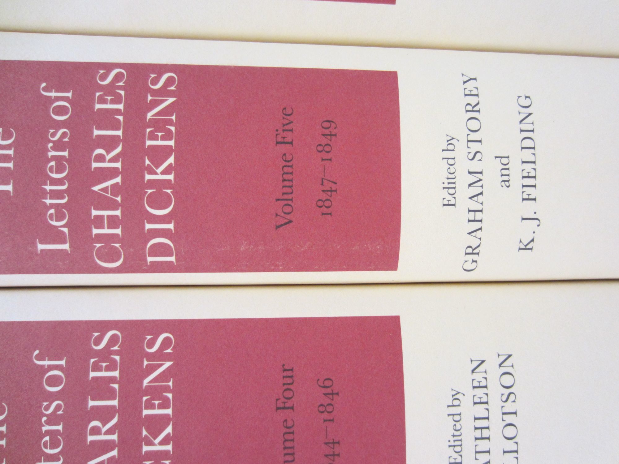 The Letters of Charles Dickens [12 Volume Set] by Charles Dickens