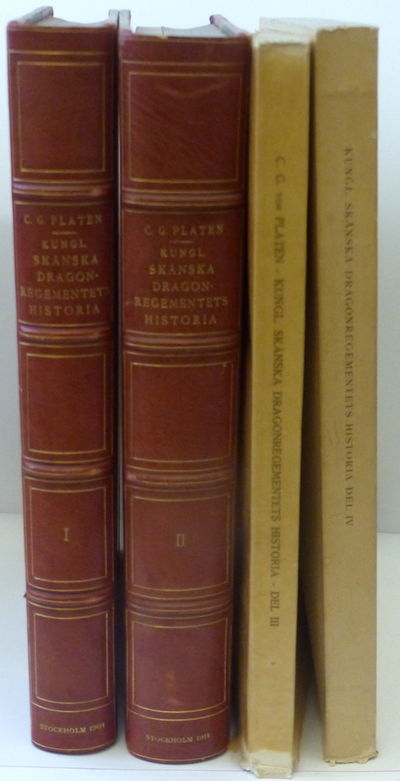 Kongl. Skånska Dragonregementets historia. 1-4.
