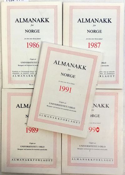 For året etter Kristi Fødsel 1986-1991. Beregnet…