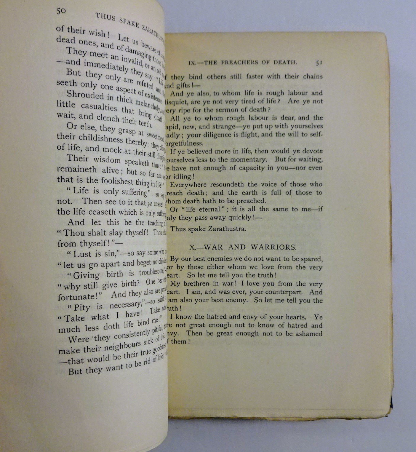 Thus Spake Thus Spake Zarathustra by Friedrich Nietzsche | Hardcover | 1909 | T.N ...