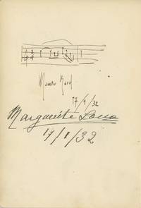 Boléro - Autograph Musical Quotation