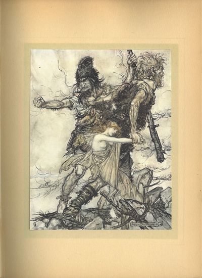 The Rhinegold. With illustrations by Arthur Rackham. Translated by Margaret Armour. MED : Siegfried & the twilight of the gods. I-II. (photo 2)